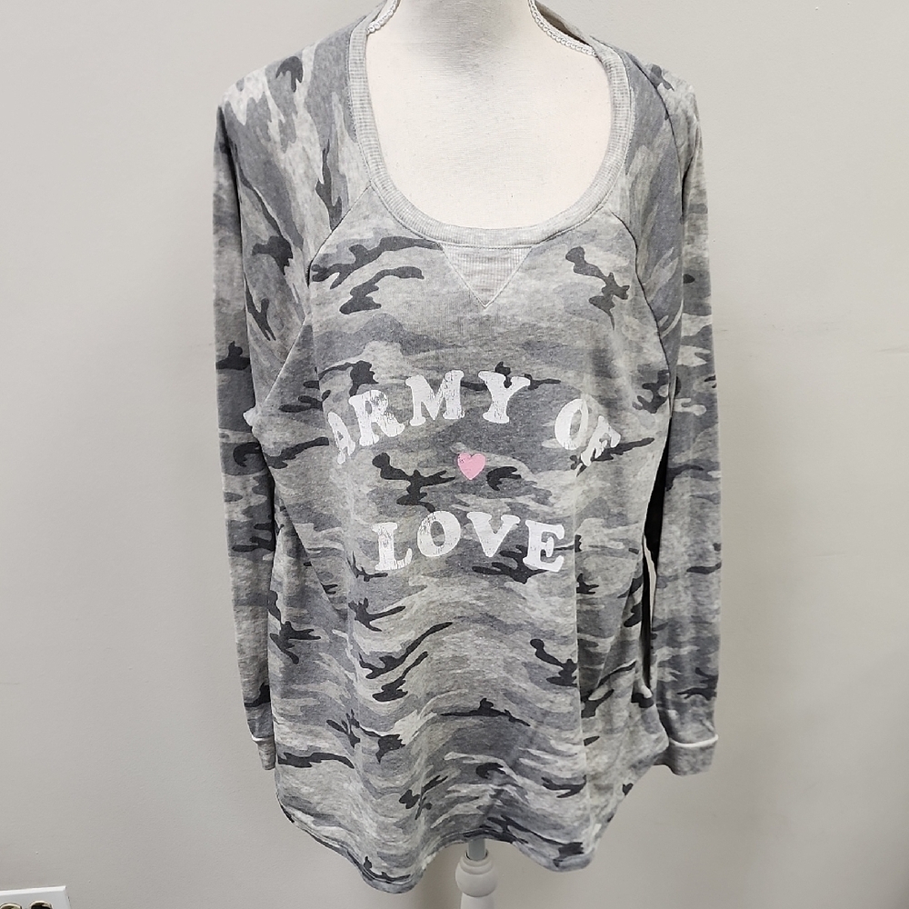 Grayson Threads Gray Camo Sweatshirt
